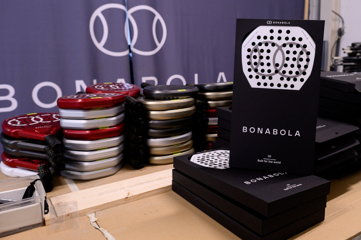 Bonabola padel racket handmade in Spain